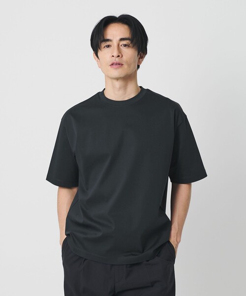 BEAUTY&YOUTH UNITED ARROWS（ビューティーアンドユースユナイテッドアローズ）の「クール デオドラント クルーネック Tシャツ 接触冷感 抗菌防臭（Tシャツ/カットソー・メンズ・ホワイト/ネイビー/ブラック・M/XL/S/L）」の10枚目の写真
