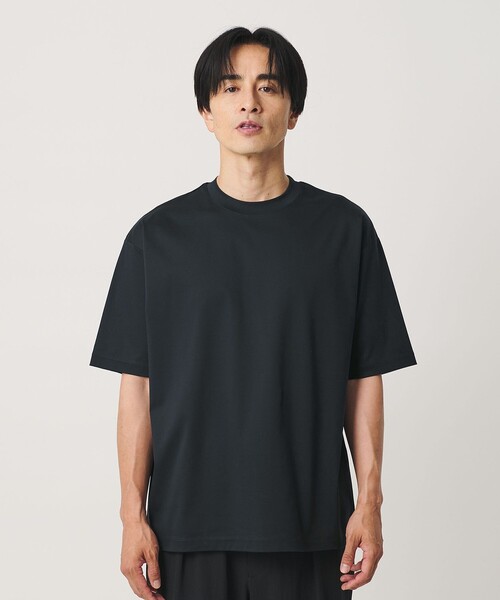BEAUTY&YOUTH UNITED ARROWS（ビューティーアンドユースユナイテッドアローズ）の「クール デオドラント クルーネック Tシャツ 接触冷感 抗菌防臭（Tシャツ/カットソー・メンズ・ホワイト/ネイビー/ブラック・M/XL/S/L）」の11枚目の写真