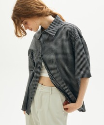 boy over check shirt / ボーイオーバーチェックシャツ