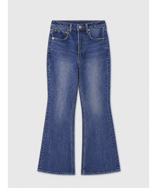 EIMY ISTOIRE(エイミーイストワール)の「STRECH FLARE DENIM(デニムパンツ・レディース・ブルー/ライトブルー・23/22/25/24)」の10枚目の写真