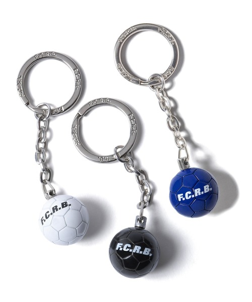 F.C.Real Bristol(エフシーレアルブリストル)の「SOCCER BALL KEYCHAIN(キーホルダー・メンズ・ブルー/ブラック/ホワイト・FREE)」の4枚目の写真