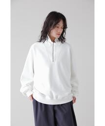 YLEVE（イレーヴ）の「Ｙ / ORGANIC COTTON BLEND HEAVY WEIGHT FLEECE HALF ZIP（スウェット）」