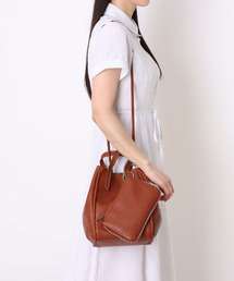 カシュカシュ cachecache / ミニショルダー付ボールチェーン2wayトートバッグ