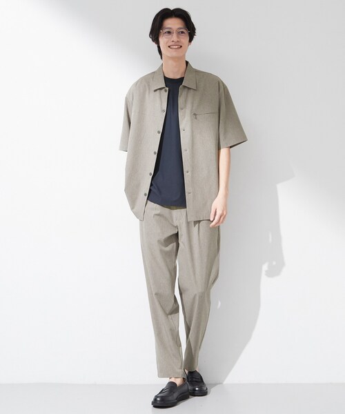 THE SHOP TK （ザ ショップ ティーケー ）の「【吸水速乾／接触冷感／防シワ／ベルト要らず／マシンウォッシャブル】ハイドロクールイージーパンツ（その他パンツ・メンズ・ベージュ/ブルーグリーン/ブラック・01/02/03/04）」の20枚目の写真
