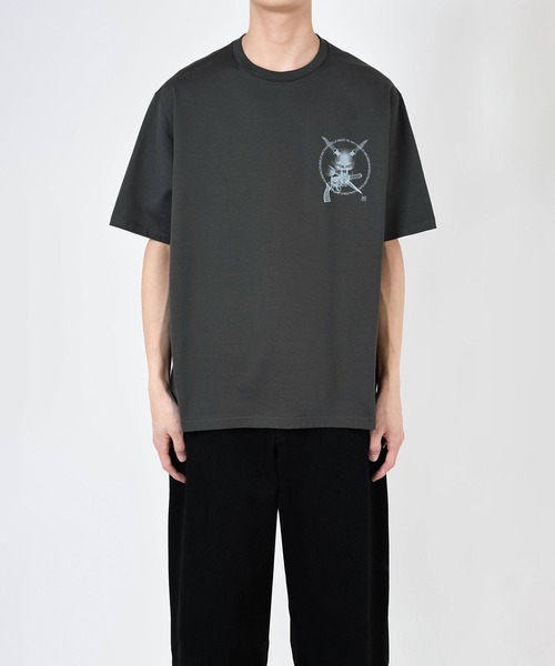 LAD MUSICIAN(ラッドミュージシャン)の「BIG T-SHIRT(Tシャツ/カットソー・メンズ・ブルー系/ブラック/ホワイト/グレー系/ピンクベージュ・44/46/42)」の8枚目の写真