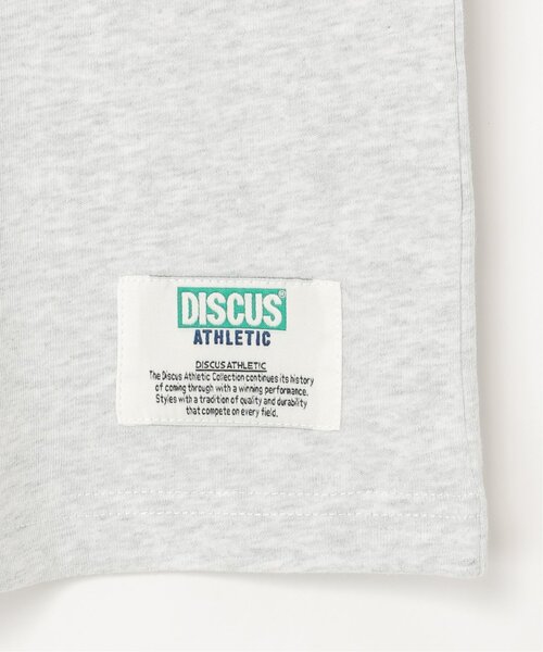 NO NEED（ノーニード）の「DISCUS ATHLETIC ラグラン配色ワイドTシャツ（Tシャツ/カットソー・メンズ・チャコール/ブルー・ﾌﾘ-）」の10枚目の写真