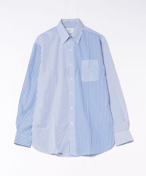 GAMBERT CUSTOM SHIRT(ギャンバードカスタムシャツ)の「【GAMBERT】PATCH WORK SHIRT(シャツ/ブラウス・メンズ・ブルー系その他2/ブルー系その他・M/L)」の1枚目の写真