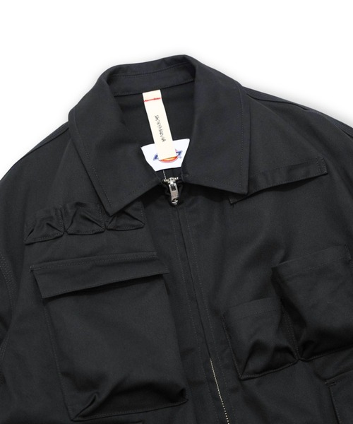 SHINYAKOZUKA(シンヤコヅカ)の「【SHINYAKOZUKA】 designer's essential jacket with Dickies(ブルゾン・メンズ・ブラック・MEDIUM/SMALL)」の2枚目の写真
