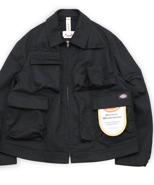 SHINYAKOZUKA(シンヤコヅカ)の「【SHINYAKOZUKA】 designer's essential jacket with Dickies(ブルゾン・メンズ・ブラック・MEDIUM/SMALL)」の12枚目の写真