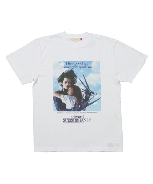 GOOD ROCK SPEED(グッドロックスピード)の「SCISSORHANDS POSTER ART 26FOX104W(Tシャツ/カットソー・メンズ・ホワイト・LARGE/X-LARGE)」の1枚目の写真