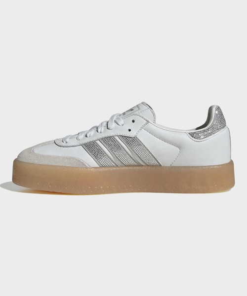 adidas（アディダス）の「サンバ W シューズ / アディダスオリジナルス adidas Originals スニーカー（スニーカー・レディース・ホワイト・24.5cm/23.5cm/23.0cm/24.0cm/25.0cm/22.0cm/25.5cm/26.0cm/27.5cm/26.5cm/22.5cm/27.0cm/28.0cm）」の6枚目の写真
