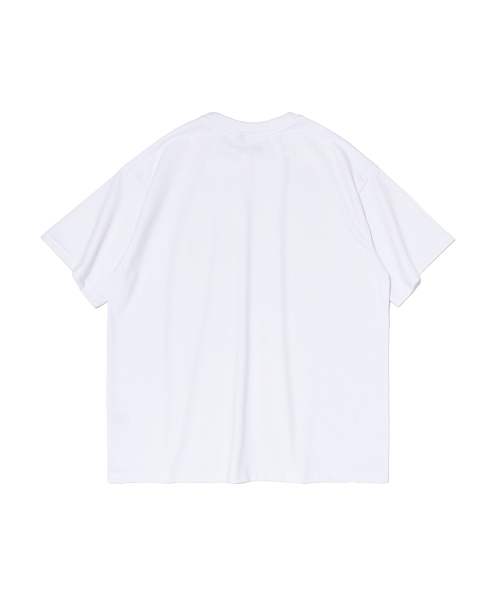 CARGOBROS FOR WOMAN(カーゴブロスフォーウィメン)の「フライングベアグラフィック半袖Tシャツ(ホワイト)(Tシャツ/カットソー・レディース・その他・SMALL/MEDIUM/LARGE/X-LARGE/2XL)」の2枚目の写真