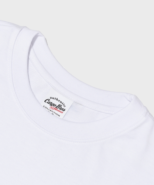 CARGOBROS FOR WOMAN(カーゴブロスフォーウィメン)の「フライングベアグラフィック半袖Tシャツ(ホワイト)(Tシャツ/カットソー・レディース・その他・SMALL/MEDIUM/LARGE/X-LARGE/2XL)」の3枚目の写真