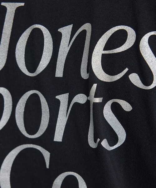 JONES(ジョーンズ)の「【JONESコラボ】半袖Tシャツ(Tシャツ/カットソー・レディース・ブラック/ホワイト・M/S/L/XL)」の8枚目の写真