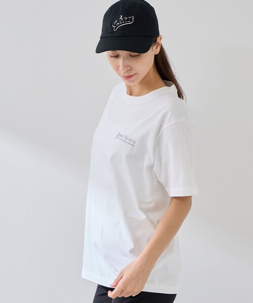 JONES(ジョーンズ)の「【JONESコラボ】半袖Tシャツ(Tシャツ/カットソー・レディース・ブラック/ホワイト・M/S/L/XL)」の9枚目の写真
