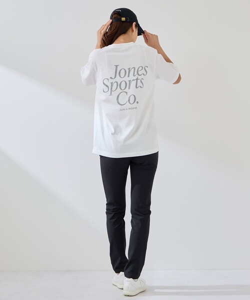 JONES(ジョーンズ)の「【JONESコラボ】半袖Tシャツ(Tシャツ/カットソー・レディース・ブラック/ホワイト・M/S/L/XL)」の14枚目の写真