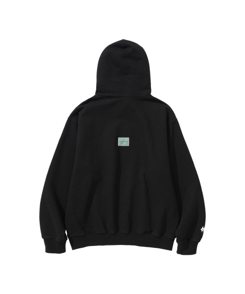AFTERMATH(アフターマス)の「ATM LOGO HOODIE (BLACK_(パーカー・レディース・ブラック・MEDIUM/LARGE)」の2枚目の写真