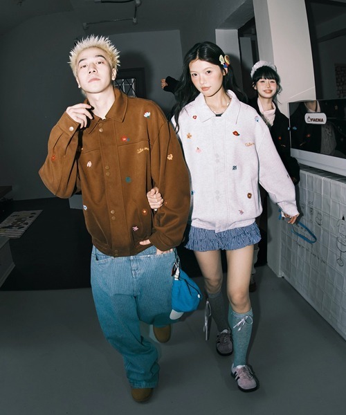 Ressaca(レサーカ)の「刺繍ジップブルゾン(ブルゾン・メンズ・ブラウン/ブラック・L/M)」の21枚目の写真