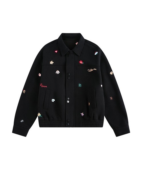 Ressaca(レサーカ)の「刺繍ジップブルゾン(ブルゾン・メンズ・ブラウン/ブラック・L/M)」の10枚目の写真