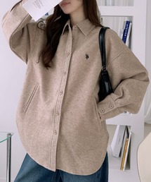 【Ada.別注 U.S. POLO ASSN.】 メルトン シャツ ジャケット