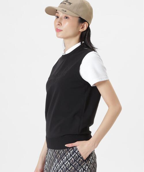 MASTER BUNNY EDITION（マスターバニーエディション）の「【MASTER BUNNY EDITION】クルーネックニットベスト (WOMENS)（ベスト・レディース・ホワイト/ベージュ/ブラック・SMALL/MEDIUM/LARGE）」の12枚目の写真