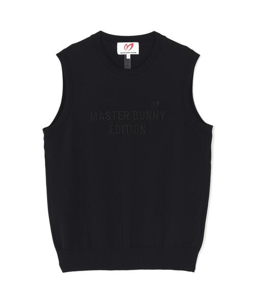 MASTER BUNNY EDITION（マスターバニーエディション）の「【MASTER BUNNY EDITION】クルーネックニットベスト (WOMENS)（ベスト・レディース・ホワイト/ベージュ/ブラック・SMALL/MEDIUM/LARGE）」の14枚目の写真