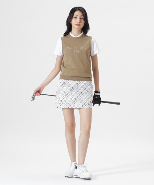 MASTER BUNNY EDITION（マスターバニーエディション）の「【MASTER BUNNY EDITION】クルーネックニットベスト (WOMENS)（ベスト・レディース・ホワイト/ベージュ/ブラック・SMALL/MEDIUM/LARGE）」の8枚目の写真