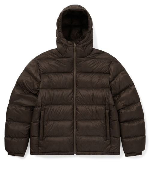 thisisneverthat(ディスイズネバーザット)の「Skogar Hooded MID Down Jacket(ダウンジャケット/コート・メンズ・ブラック系その他/パープル系その他2/ブラウン・XS/S/M/L/XL)」の1枚目の写真