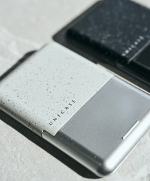 UNiCASE（ユニケース）の「Stone Card Stand MagSafe対応 ストーン カードケース カード収納 スマホスタンド iPhone18Pro iPhone17 天然石風（カードケース）」