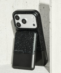 UNiCASE（ユニケース）の「Stone Card Stand MagSafe対応 ストーン カードケース カード収納 スマホスタンド iPhone18Pro iPhone17 天然石風（カードケース）」