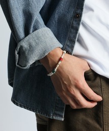 The DUFFER of ST.GEORGE（ザダファーオブセントジョージ）の「PEARL & TURQUOISE BRACELET:メイドインジャパン パール ターコイズ ブレスレット（ブレスレット）」