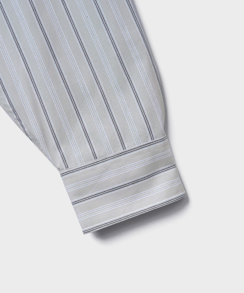 TTUDEMENT（トュードメント）の「CLASSIC STRIPE SHIRT_GREY STRIPE（シャツ/ブラウス・レディース・その他・FREE）」の6枚目の写真