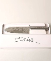 BACKYARD FAMILY（バックヤードファミリー）の「メルペール merepere #770-307 ねこ 三徳包丁 14cm（キッチンツール）」