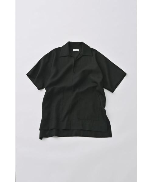 marjour(マージュール)の「EFFORTLESS AIRY OVER SHIRTS(シャツ/ブラウス・レディース・ブラック/ブラウン・M/L)」の2枚目の写真