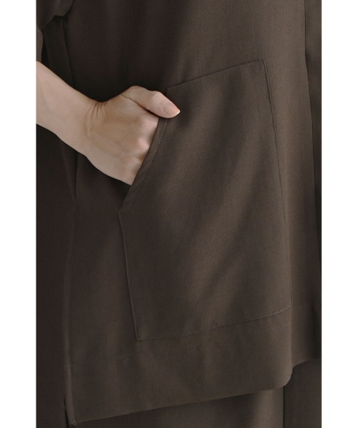 marjour(マージュール)の「EFFORTLESS AIRY OVER SHIRTS(シャツ/ブラウス・レディース・ブラック/ブラウン・M/L)」の10枚目の写真