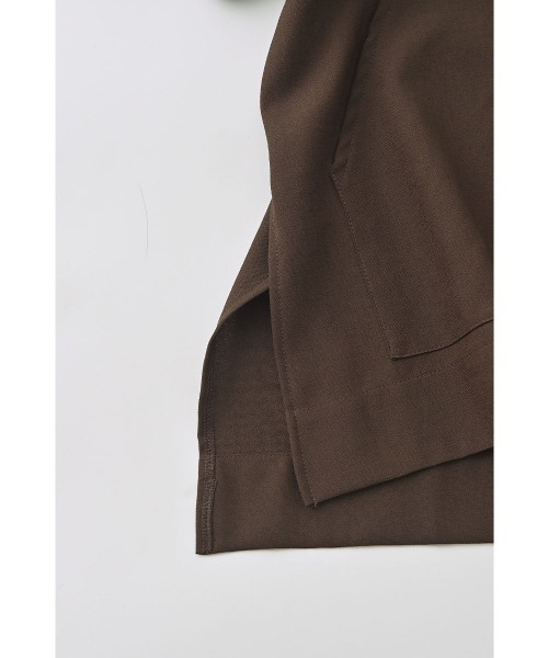 marjour(マージュール)の「EFFORTLESS AIRY OVER SHIRTS(シャツ/ブラウス・レディース・ブラック/ブラウン・M/L)」の19枚目の写真