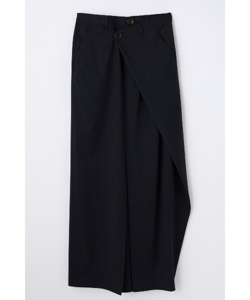 nagonstans(ナゴンスタンス)の「shard line skirt(スカート・レディース・ダークネイビー・MEDIUM/SMALL)」の4枚目の写真