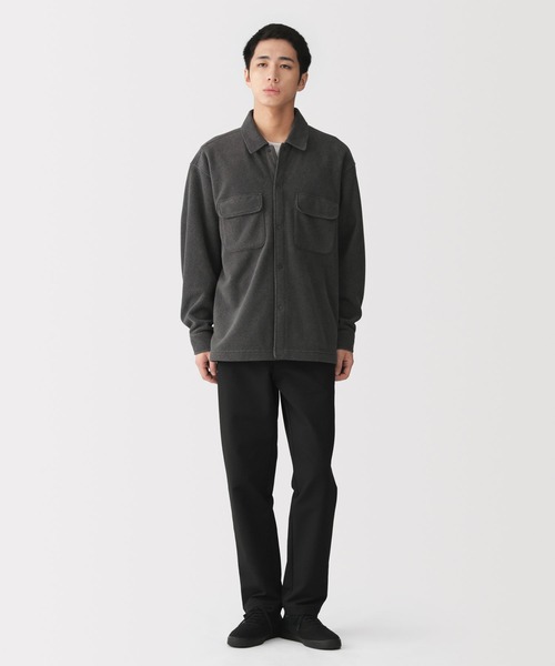 無印良品(ムジルシリョウヒン)の「紳士 防風裏起毛ストレッチテーパードパンツ(その他パンツ・メンズ・ダークグレー/ブラウン系/ネイビー/ブラック・XS/XXL/XL/L/M/S)」の20枚目の写真