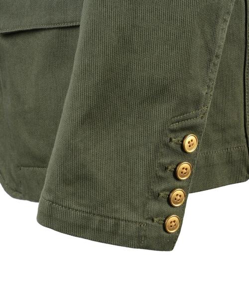 NIGOLD(ニゴールド)の「NIGOLD by UNITED ARROWS(ニゴールド バイ ユナイテッドアローズ) PIQUE 2B ZIP◆(テーラードジャケット・メンズ・オリーブ・MEDIUM/SMALL/X-LARGE/LARGE)」の10枚目の写真