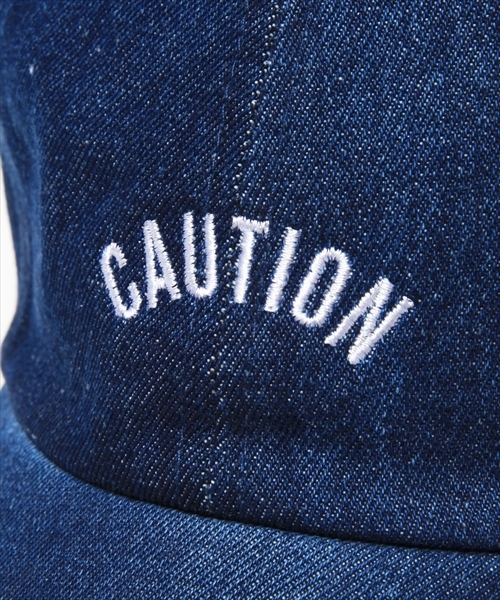 FR2(エフアールツー)の「”CAUTION” embroidery six panel cap(キャップ・レディース・ネイビー/インディゴブルー/ダークインディゴブルー/ブラック/ホワイト/ピンク・FREE)」の21枚目の写真