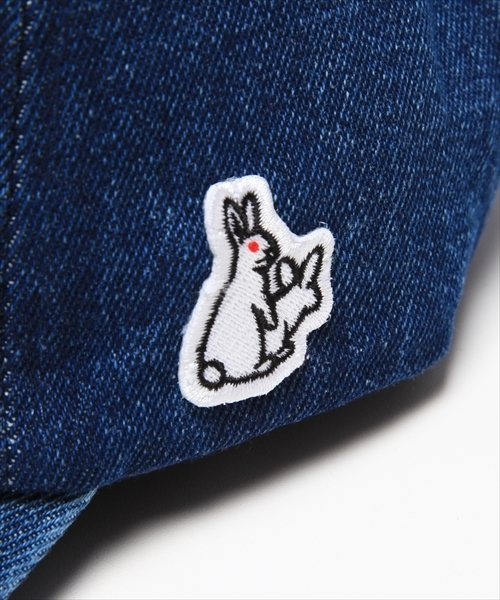 FR2(エフアールツー)の「”CAUTION” embroidery six panel cap(キャップ・レディース・ネイビー/インディゴブルー/ダークインディゴブルー/ブラック/ホワイト/ピンク・FREE)」の22枚目の写真