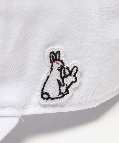 FR2(エフアールツー)の「”CAUTION” embroidery six panel cap(キャップ・レディース・ネイビー/インディゴブルー/ダークインディゴブルー/ブラック/ホワイト/ピンク・FREE)」の14枚目の写真