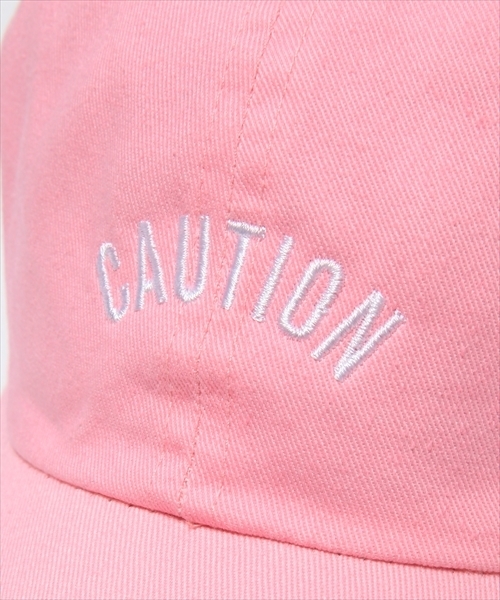 FR2(エフアールツー)の「”CAUTION” embroidery six panel cap(キャップ・レディース・ネイビー/インディゴブルー/ダークインディゴブルー/ブラック/ホワイト/ピンク・FREE)」の17枚目の写真