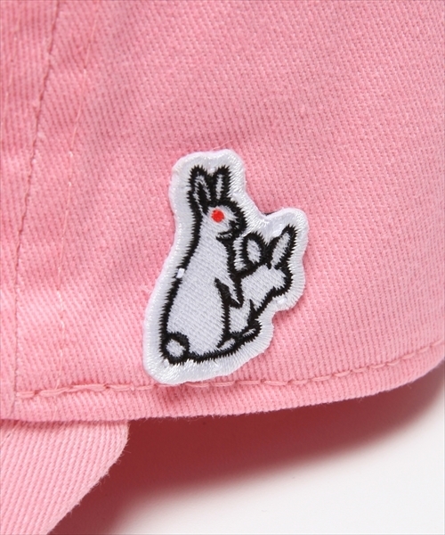 FR2(エフアールツー)の「”CAUTION” embroidery six panel cap(キャップ・レディース・ネイビー/インディゴブルー/ダークインディゴブルー/ブラック/ホワイト/ピンク・FREE)」の18枚目の写真