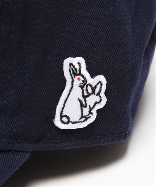 FR2(エフアールツー)の「”CAUTION” embroidery six panel cap(キャップ・レディース・ネイビー/インディゴブルー/ダークインディゴブルー/ブラック/ホワイト/ピンク・FREE)」の10枚目の写真