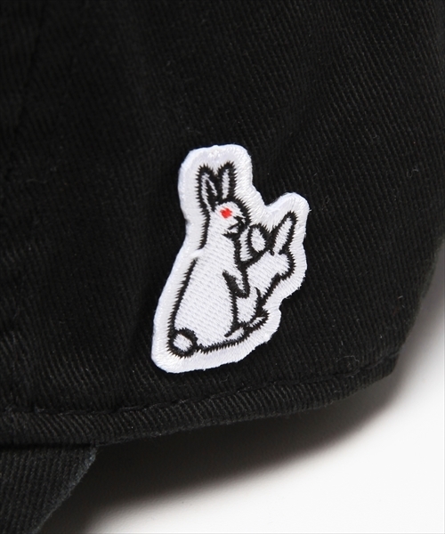 FR2(エフアールツー)の「”CAUTION” embroidery six panel cap(キャップ・レディース・ネイビー/インディゴブルー/ダークインディゴブルー/ブラック/ホワイト/ピンク・FREE)」の7枚目の写真