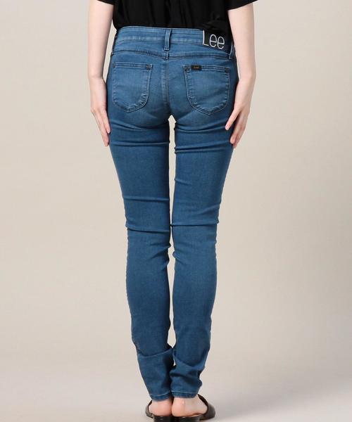 Lee（リー）の「＜LEE＞デニムジェギング ◆（デニムパンツ・レディース・ブラック/ライトブルー/ネイビー・SMALL/MEDIUM）」の4枚目の写真