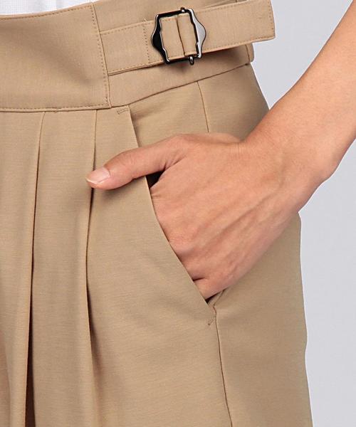 EN ROUTE（アンルート）の「ENR サイドベルト2タックパンツ（その他パンツ・レディース・ブラック/ベージュ/ケリー・1/2/0）」の12枚目の写真
