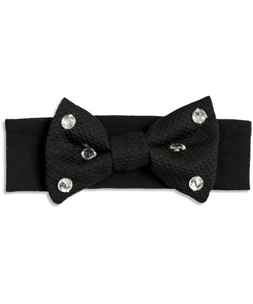 apres les cours（アプレレクール）の「リボンヘアバンド（その他ヘアアクセサリー・キッズ・グレー/ブラック・56/50）」の3枚目の写真