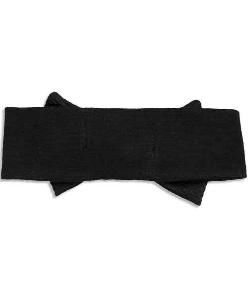 apres les cours（アプレレクール）の「リボンヘアバンド（その他ヘアアクセサリー・キッズ・グレー/ブラック・56/50）」の5枚目の写真